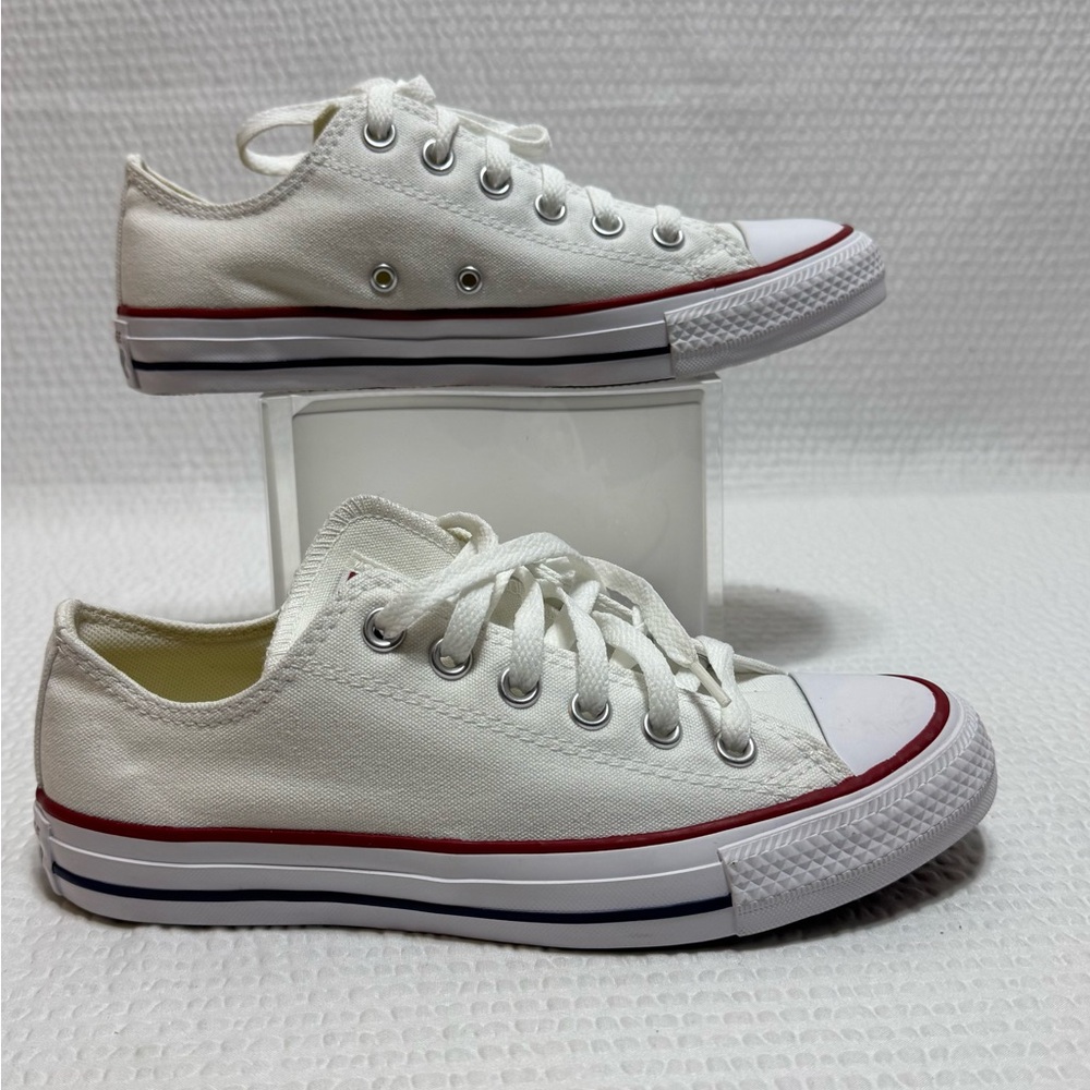 Converse Cream Canvas Sneakers